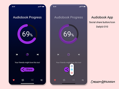 Audiobook App UI app app ui audiobook audiobooks dailyui design ui
