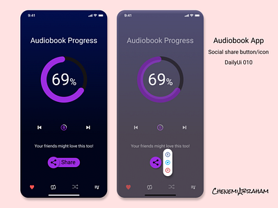 Audiobook App UI