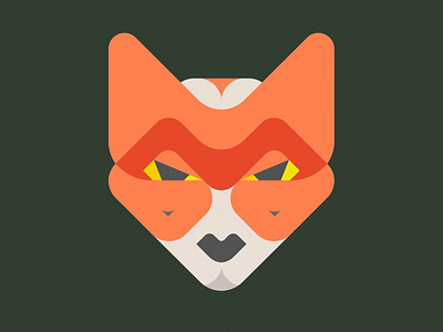 Fox WIP animal animals design face fox geometic illustration vector