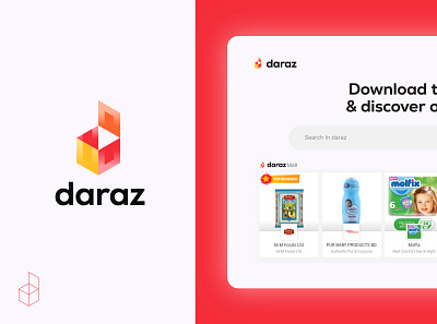 Daraz Rebranding - Color Exploration branding d logo daraz daraz bd darazmall rahubranding rebranding