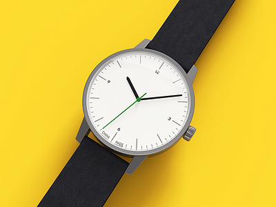 Watch automatic bauhaus minimalism watch