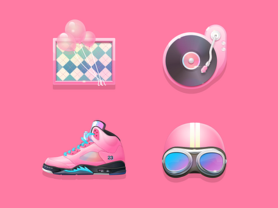 Pink theme icon