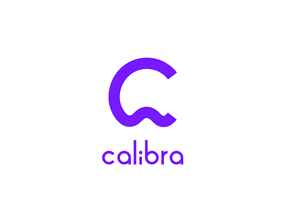 CALIBRA LOGO animation design minimal typography ui