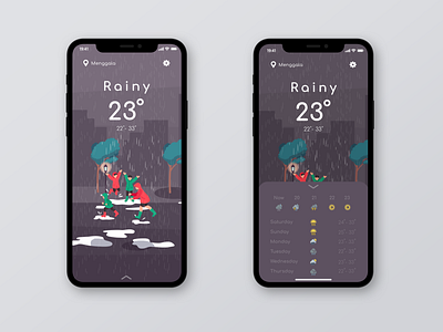 Simple Weather UI