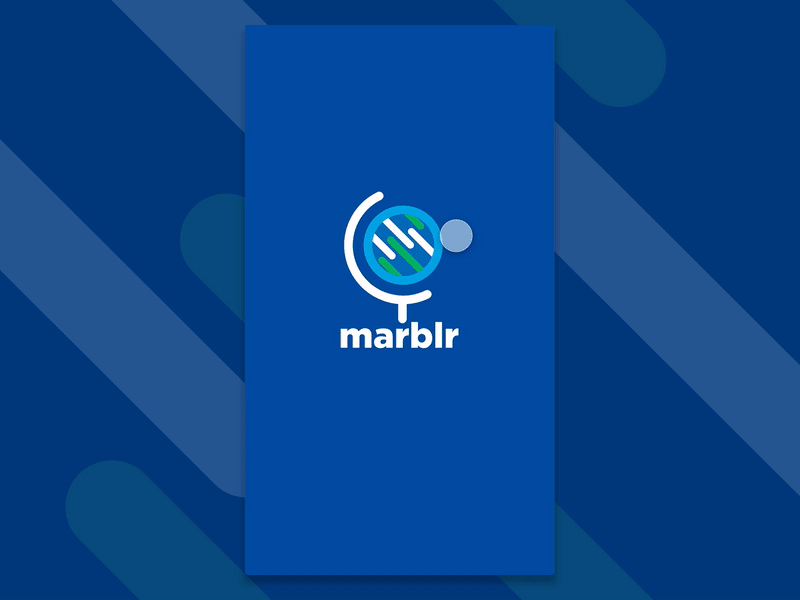 Daily UI 006: Marblr User Profile 006 blue dailyui dailyuichallenge profile profile page travel travel app ui world