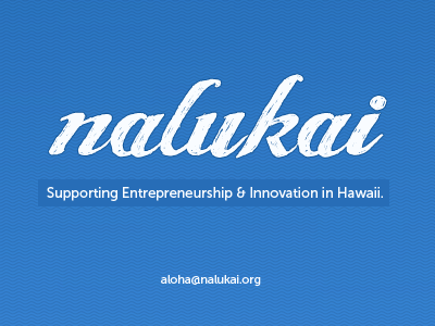 Nalukai ~ Logomark/brand exploring hawaii nonprofit ocean waves