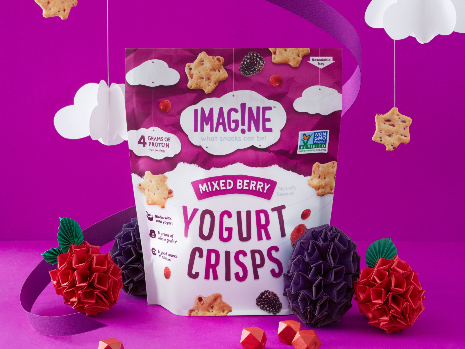 Imagine Snacks: Social Brand Launch by TwoJaes Design on Dribbble