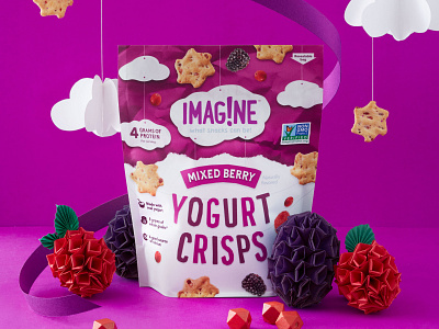 Imagine Snacks: Social Brand Launch brand design brand identity consumer goods photoshoot socialmedia