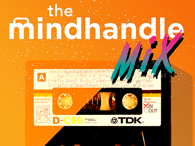 Social Campaign: Mindhandle Mix-Release Image brand design brand identity branding design campaign music music app music art social media social media marketing spotify