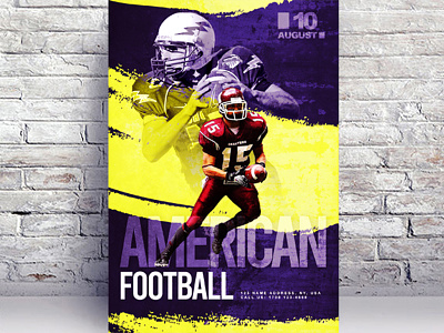 American Football Free Flyer Template