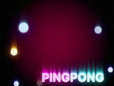 pingpong 2d animation adobe after effects animation art design mograph motion design motion graphics