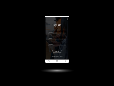 Sign Up Screen UI app art clean design figma figmadesign ui ux