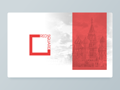 red square brand branding logo logotype moscow red redsquare