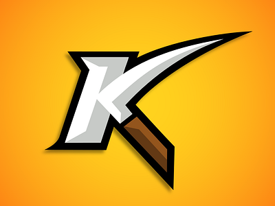 Kronos branding icon k kronos logo