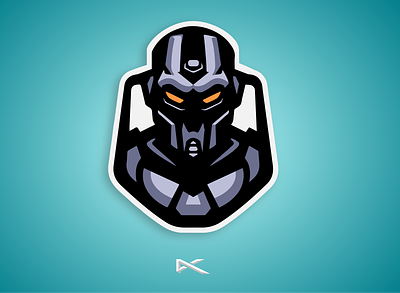 Cyborg android branding cyber cyborg icon logo mascot mech robot tech