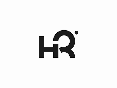 HR & User Logo app branding consumer design digital education free geometric icon identity learn logotype mark negativespace print sale study symbol user vector