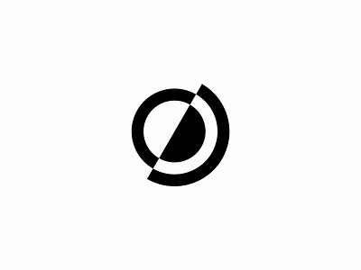 a Circle Logo abstract app branding circle design digital free geometric icon identity logotype mark negativespace print sale symbol vector