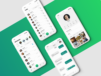Redesign WhatsApp design figma product redesign ui ux whatsapp