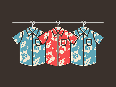 Hawaiian Shirts hawaiian shirt illustration strange when youre a stranger
