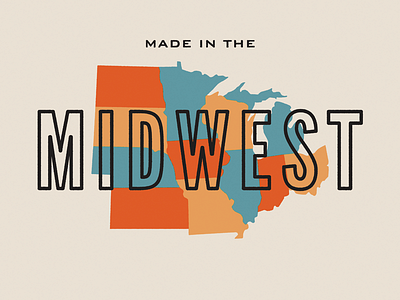 Made in the Midwest map midwest states