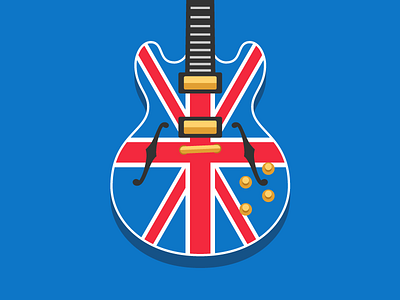 Union Jack Guitar