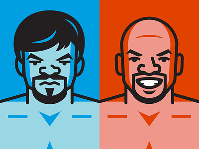 Pacquiao & Mayweather boxing floyd mayweather illustrated people illustration manny pacquiao mayweather pacquiao sports vector