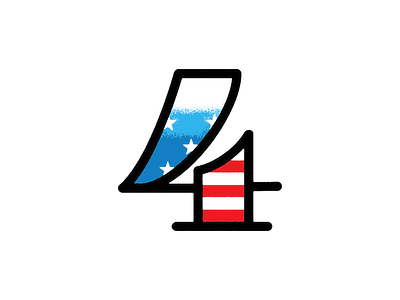 4 4th of july america flag illustration independence day number usa