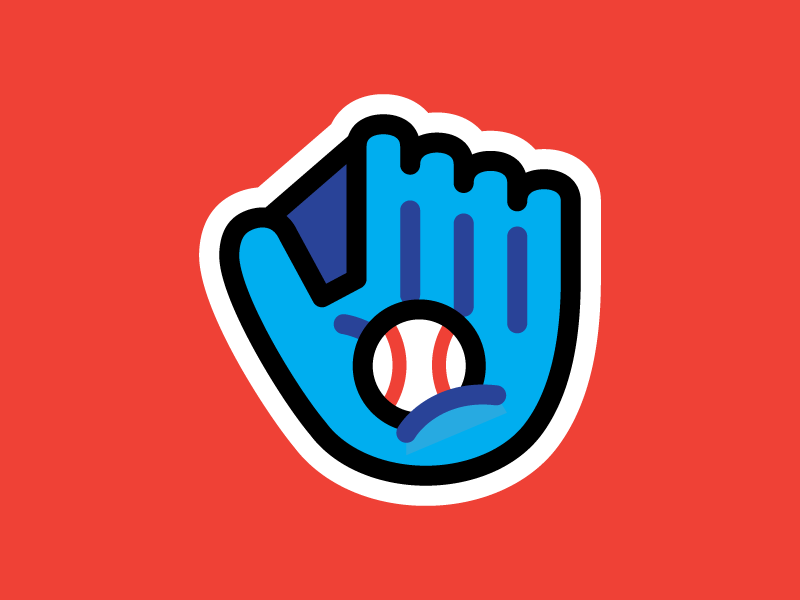 Baseball Sticker By Elias Stein On Dribbble