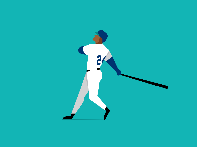 Junior baseball griffey ken griffey jr mlb seattle mariners sports vector