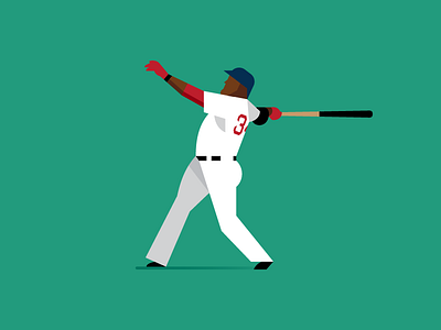 Xander Bogaerts Lockscreen by Maddox Reksten on Dribbble 