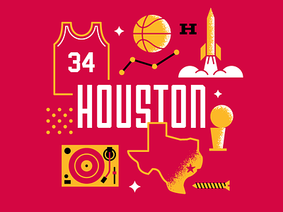 Houston Basketball chopped and screwed clutch city hakeem olajuwon hip hop houston hurricane harvey rockets
