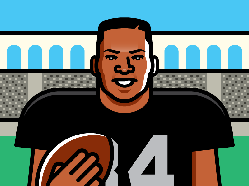 Bo Knows Football by Elias Stein on Dribbble