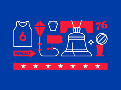 Philadelphia 76ers designs, themes, templates and downloadable graphic  elements on Dribbble