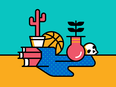 Still Life with Basketball