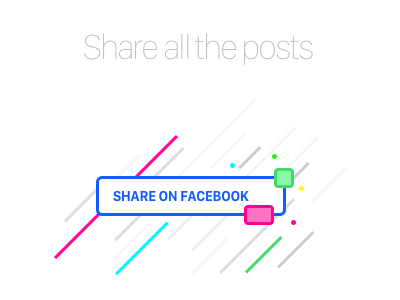 Daily UI - 010 | Social Share dailyui day10 facebook share social