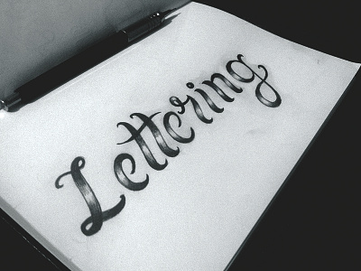 Lettering font hand lettering ink lettering type typeface