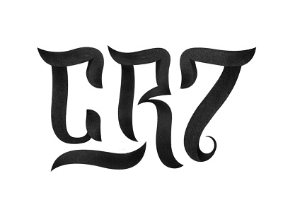CR7 argentina art branding design doodle lettering letters soccer typography