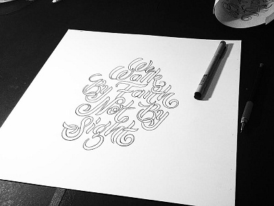 2 Corinthians 5-7 art custom lettering logotype photography type typography verse