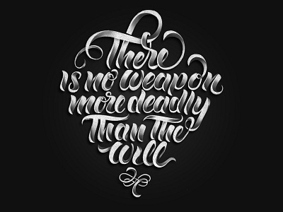 Bruce Lee's Quote branding bruceelee handmade lettering quote type typography