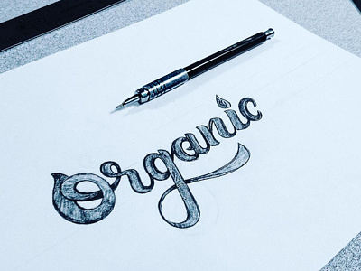 Organic lettering ligatures logotype organic types typography