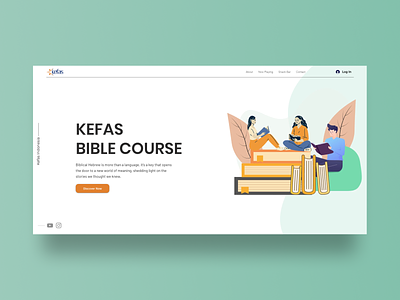 Bible Course Landing Page