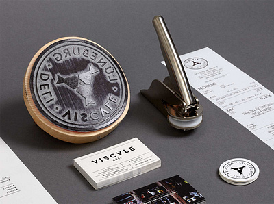 Studio Una: branding Viscvle brand design branding concept design graphicdesign logo packaging restaurant typography