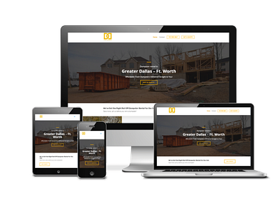 Discount Dumpsters LLC webdesign websites wordpress