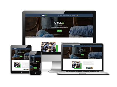 Cyclo yarn branding webdesign website webstie wordpress