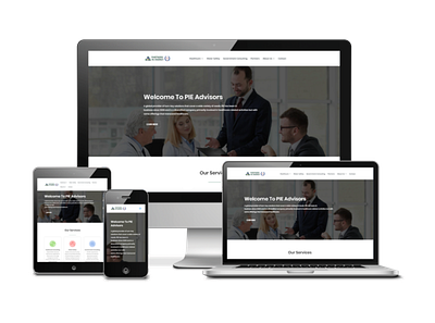 Pie Advisors design illustration ui ux web webdesign website websites webstie wordpress