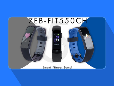 Fitness band website banner design banner design web banner design web design website design