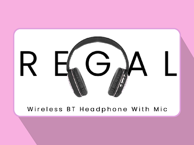 Wireless headphones website banner design banner design web banner design web design website design