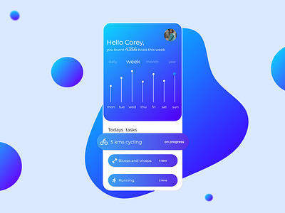 Workout Tracker Daily UI day 41