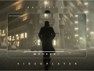 video player app ui design daily ui day 57 dailyui dailyuichallenge movie streaming tv app video platform video player video streaming