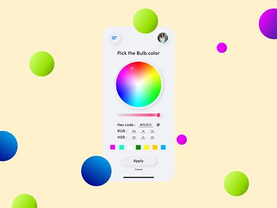 Color Picker Daily UI day 60